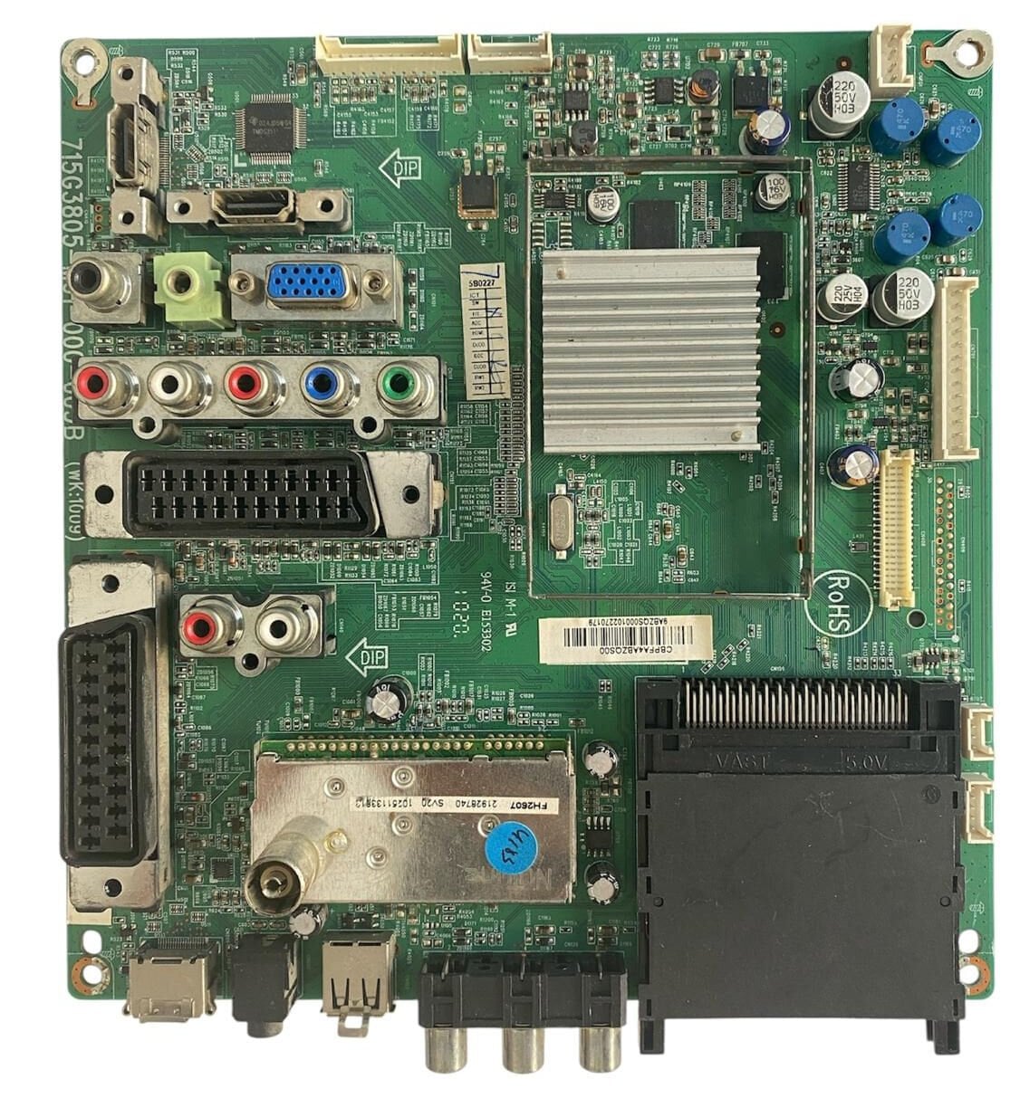 Philips 715G3805-M01-000-005B Orijinal TV Anakart Main Board