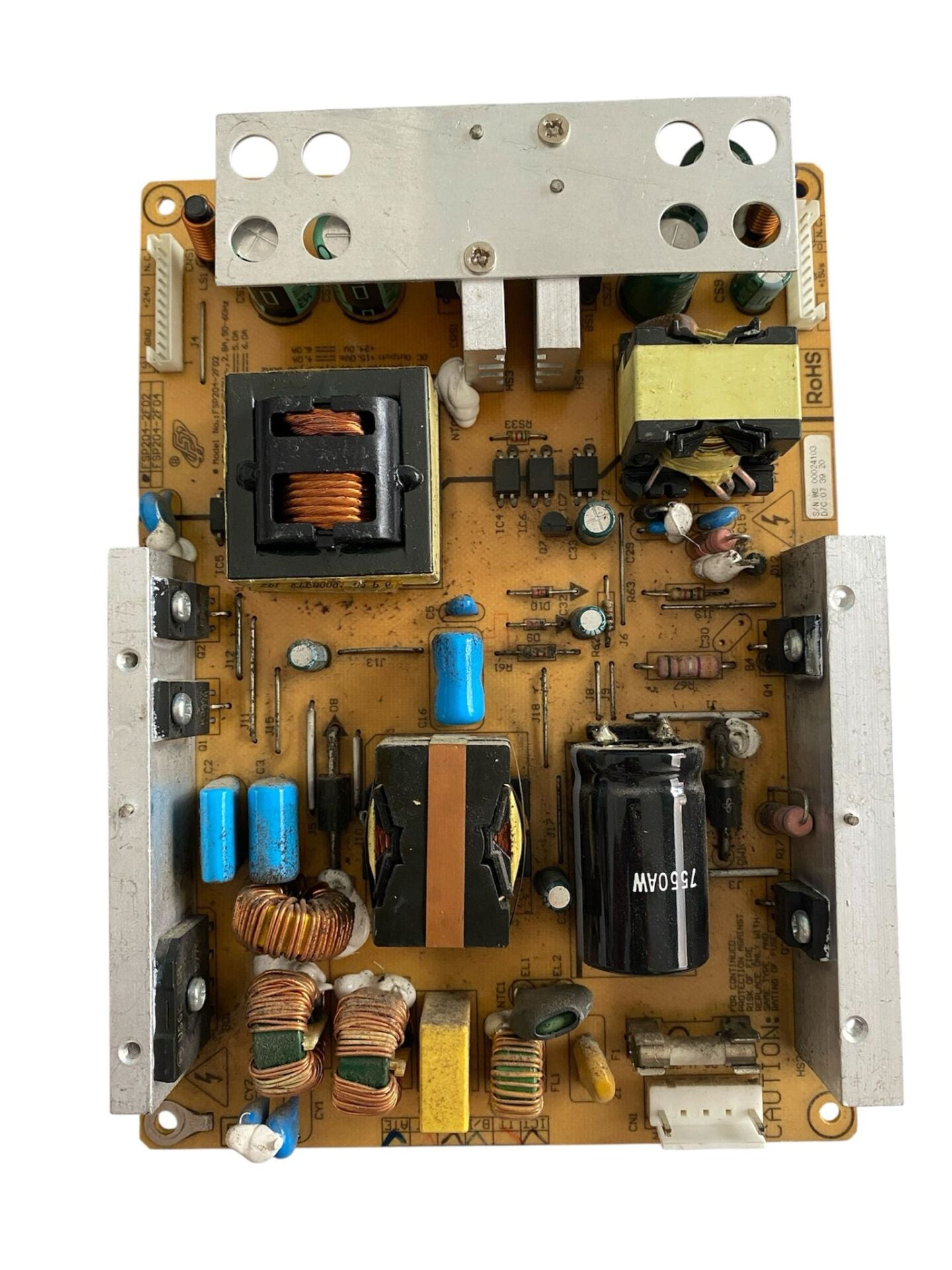 Beko F82-501 BS 2HD TV Besleme Kartı FSP204-2F02 Orijinal Power Board