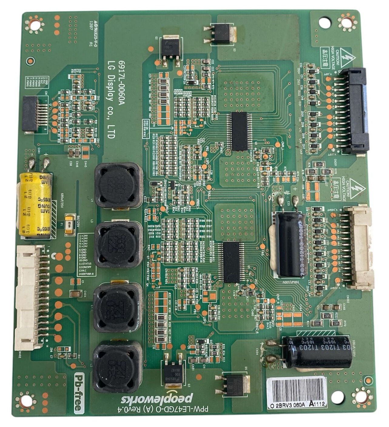 LG 42PF9021 LED Sürücü Kartı (LED Driver / Inverter) - 6917L-0060A - PPW-LE47GD-O (A) REV0.4