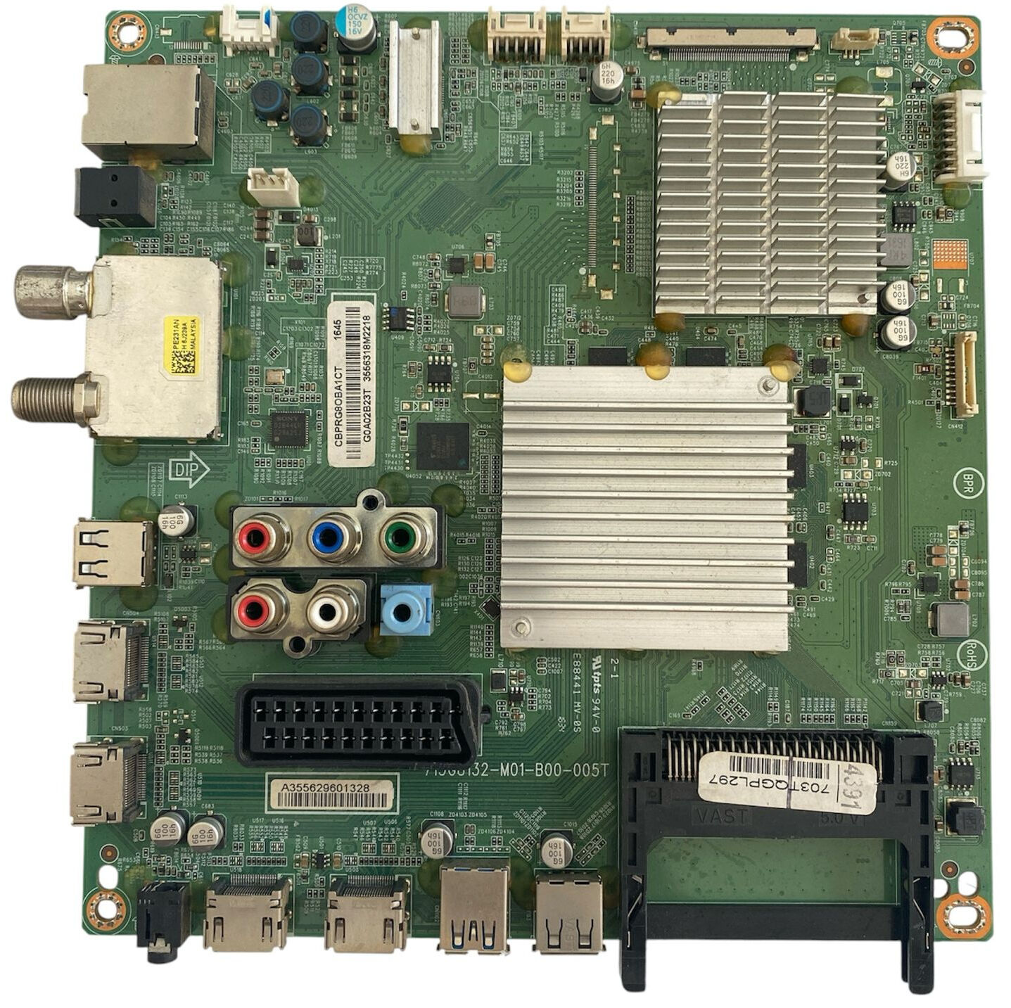 Philips 55PUS6201 TV Anakart 715G8132-M01-B00-005T Orijinal Main Board