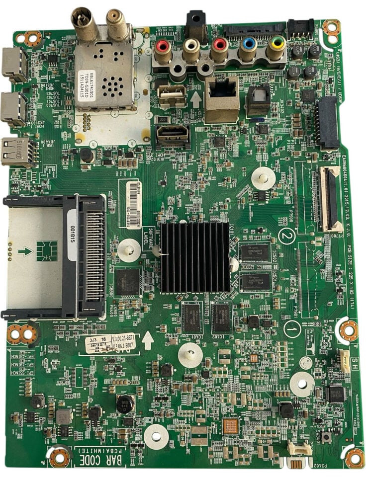 LG UH Serisi 4K TV Anakart EAX66804604(1.0) Orijinal Main Board