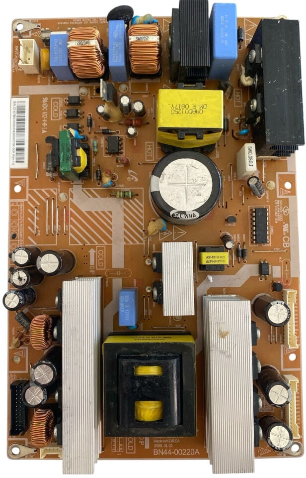 Samsung LE37A436T2D Besleme Kartı BN44-00220A Orijinal Power Board