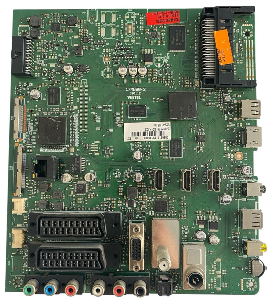Vestel 17MB90-2 Anakart 23146683 Vestel 32PF7030 Orijinal Main Board