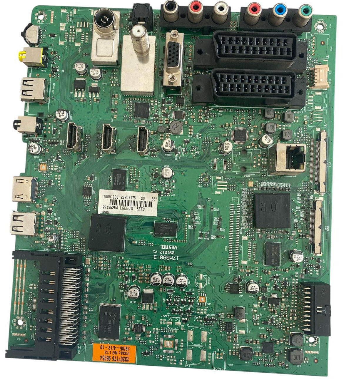 Vestel 17MB90-3 Anakart 55'' LG Panel Uyumlu 23207175 23207176 Smart Main Board