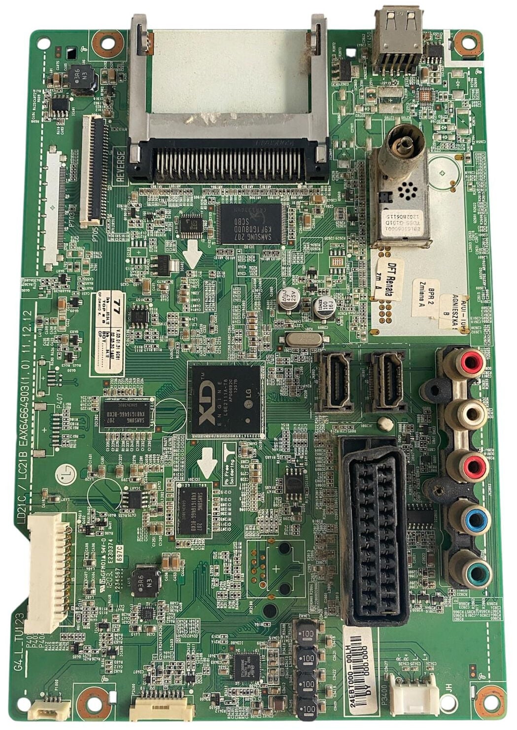 LG EAX64664903 (1.0) Anakart LD21C LC21B Orijinal Smart TV Main Board