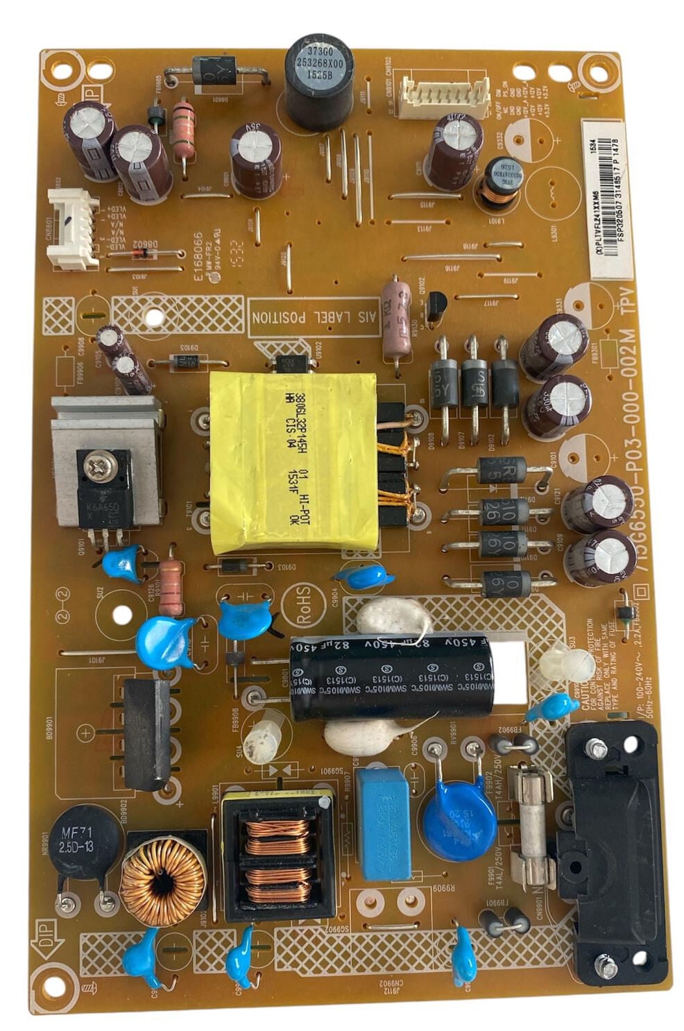 Philips 32PHK4100/12 Güç Besleme Kartı (Power Supply) - 715G6550-P03-000-002M - PLTVEL24XAN6