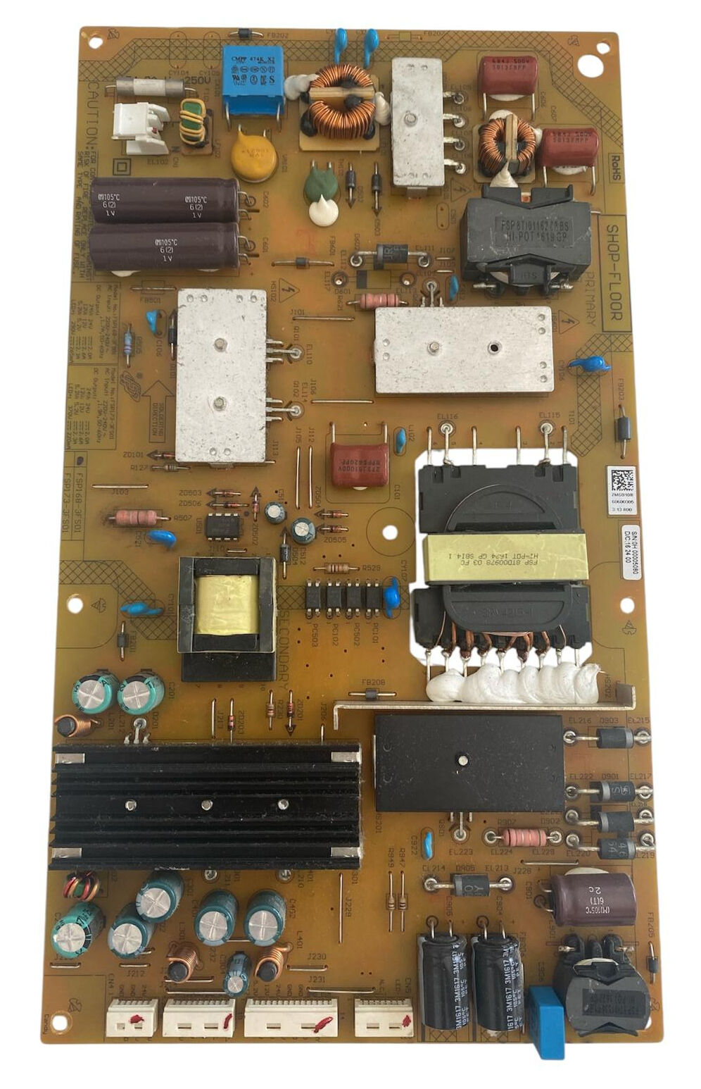 Grundig 48VLX8586BP Güç Besleme Kartı (Power Supply) - FSP168-3FS01 / FSP173-3FS01