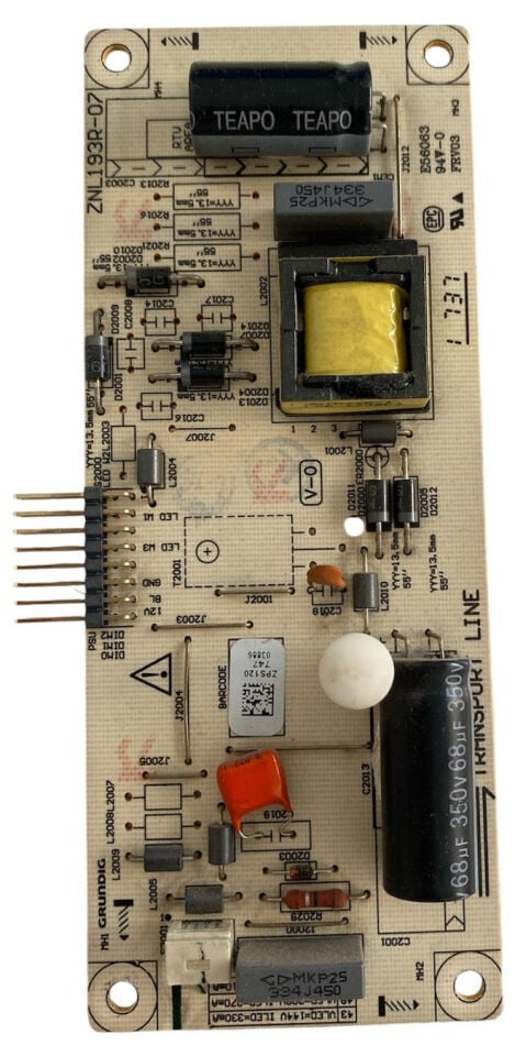 Grundig ZNL193R-07 LED Driver Sürücü Kartı - Arçelik Beko Uyumlu TV Arka Aydınlatma Kartı