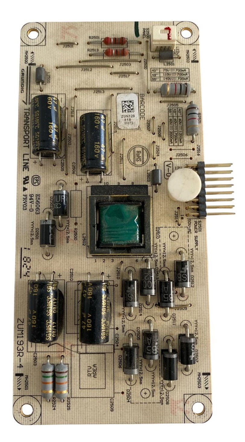 Grundig ZUM193R-4 LED Driver Sürücü Kartı - Arçelik Beko Uyumlu TV Arka Aydınlatma Kartı