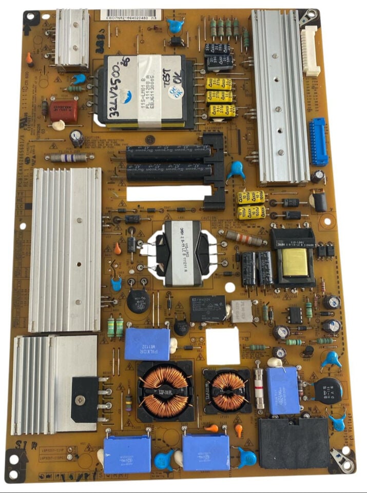 LG 32LV2500-ZG Güç Besleme Kartı (Power Supply) - EAX62865601/8 LGP3237-11SP