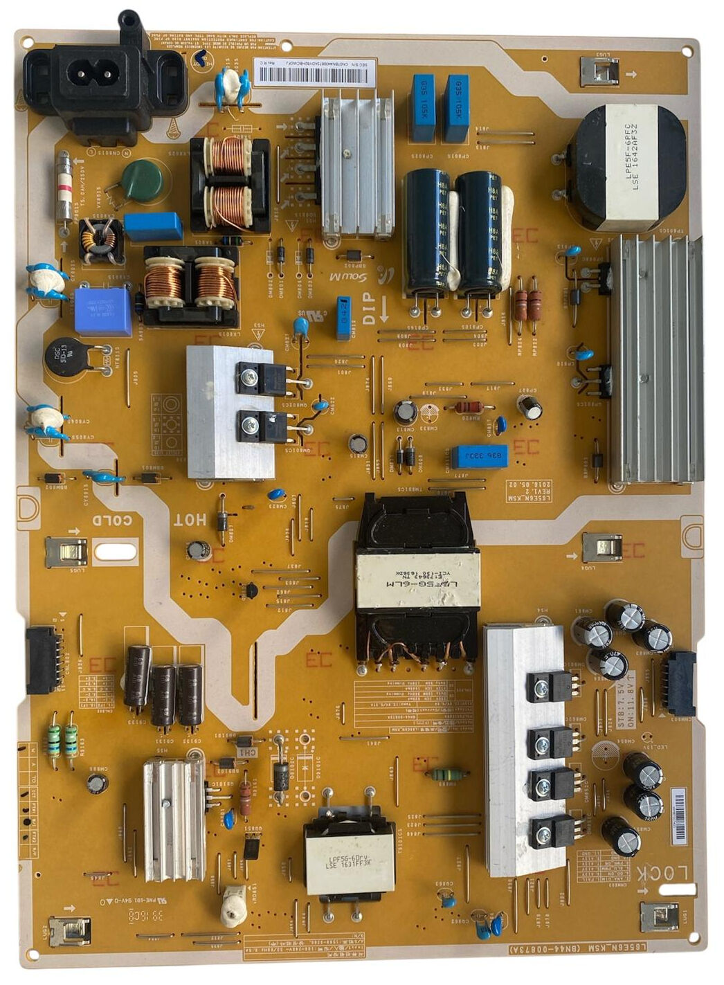 Samsung BN44-00873A Besleme Kartı L65E6N_KSM Orijinal 55'' K Serisi Power Board