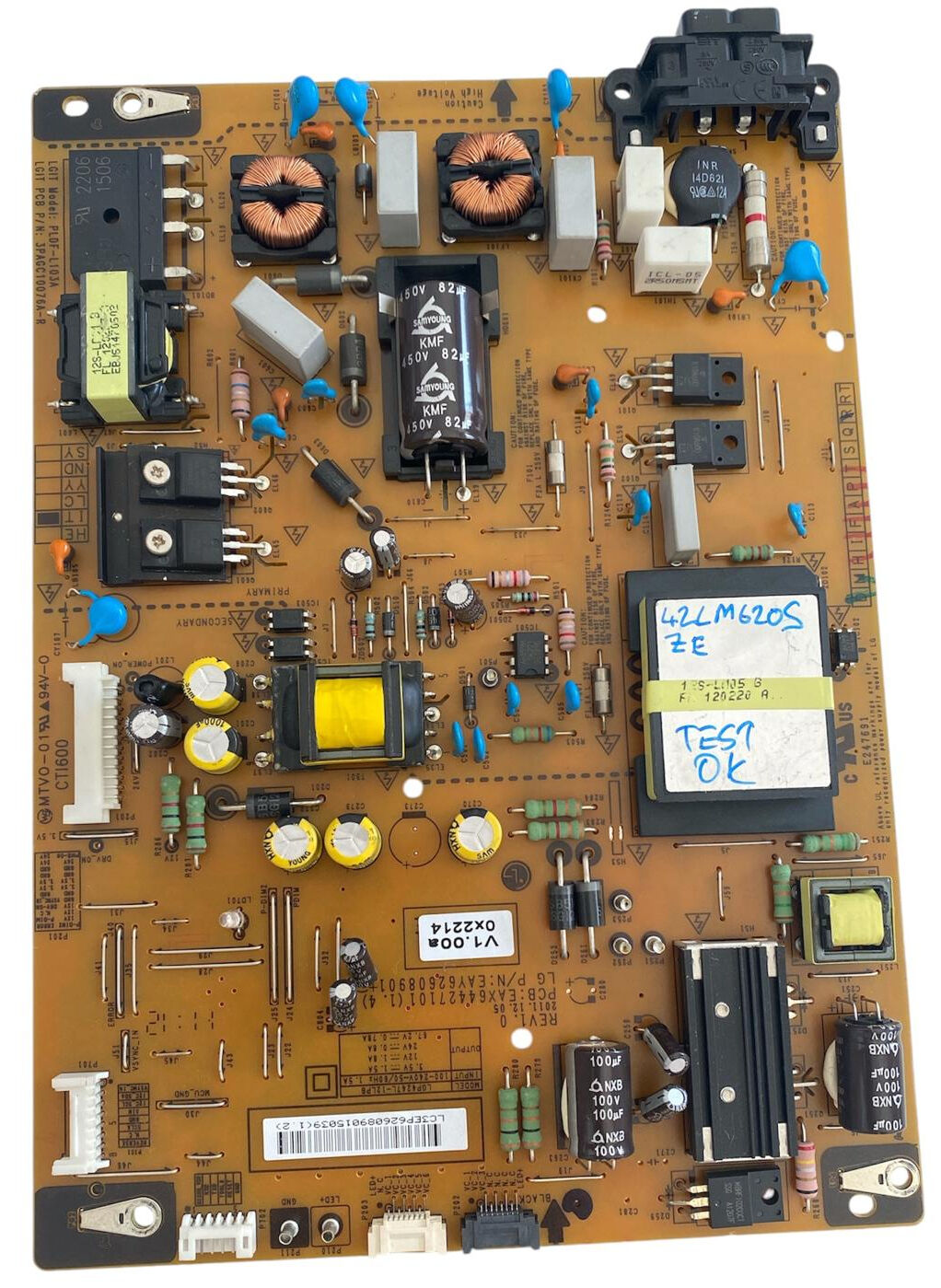LG LM Serisi TV Güç Besleme Kartı (Power Supply) - EAX64427101(1.4) LGP4247L-12LPB
