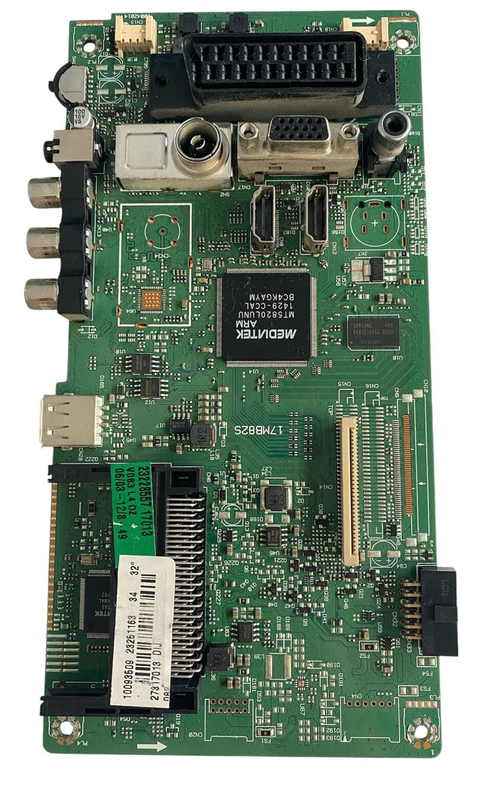 Vestel 17MB82S Anakart Orijinal 32HA3000 32'' LED TV Main Board