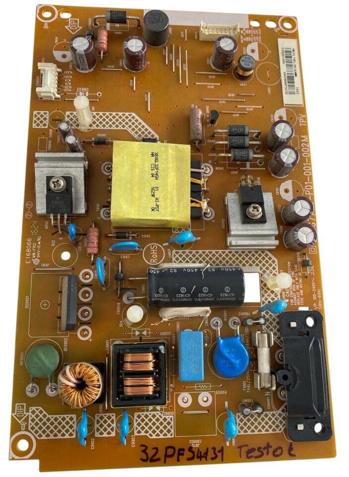 Philips 32PFS4131 TV Güç Besleme Kartı (Power Supply) - 715G7734-P01-001-002M Orijinal