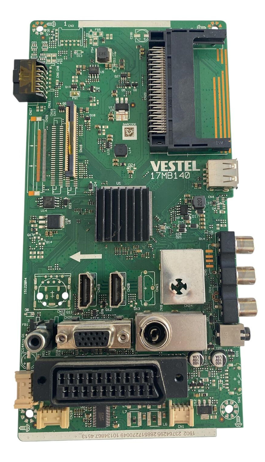 Vestel 17MB140 Anakart - 32R604H Modeli ile Uyumlu Orijinal Test Edilmiş TV Mainboard