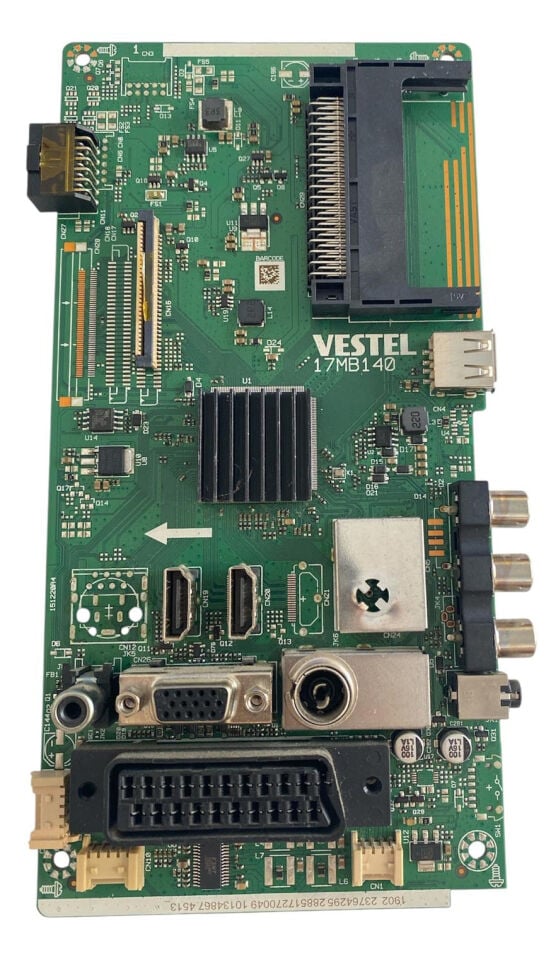 Vestel 17MB140 Anakart - 32R604H Modeli ile Uyumlu Orijinal Test Edilmiş TV Mainboard