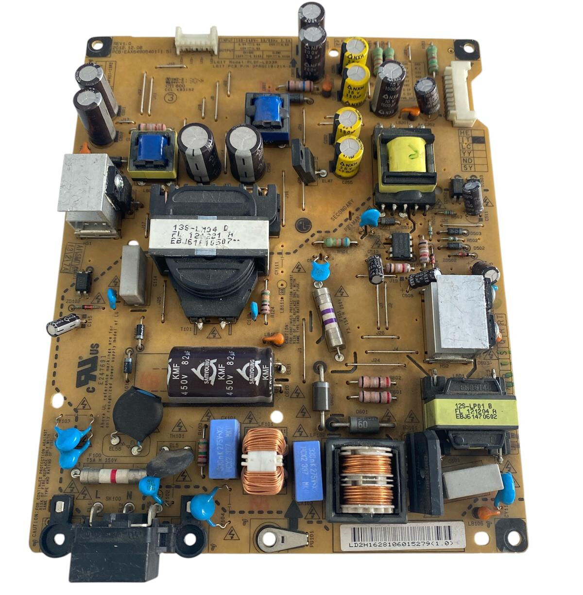 LG 42LA620S TV Güç Besleme Kartı (Power Supply) - EAX64905401 (1.5) EAY62810601 LGP42-13R2 Orijinal
