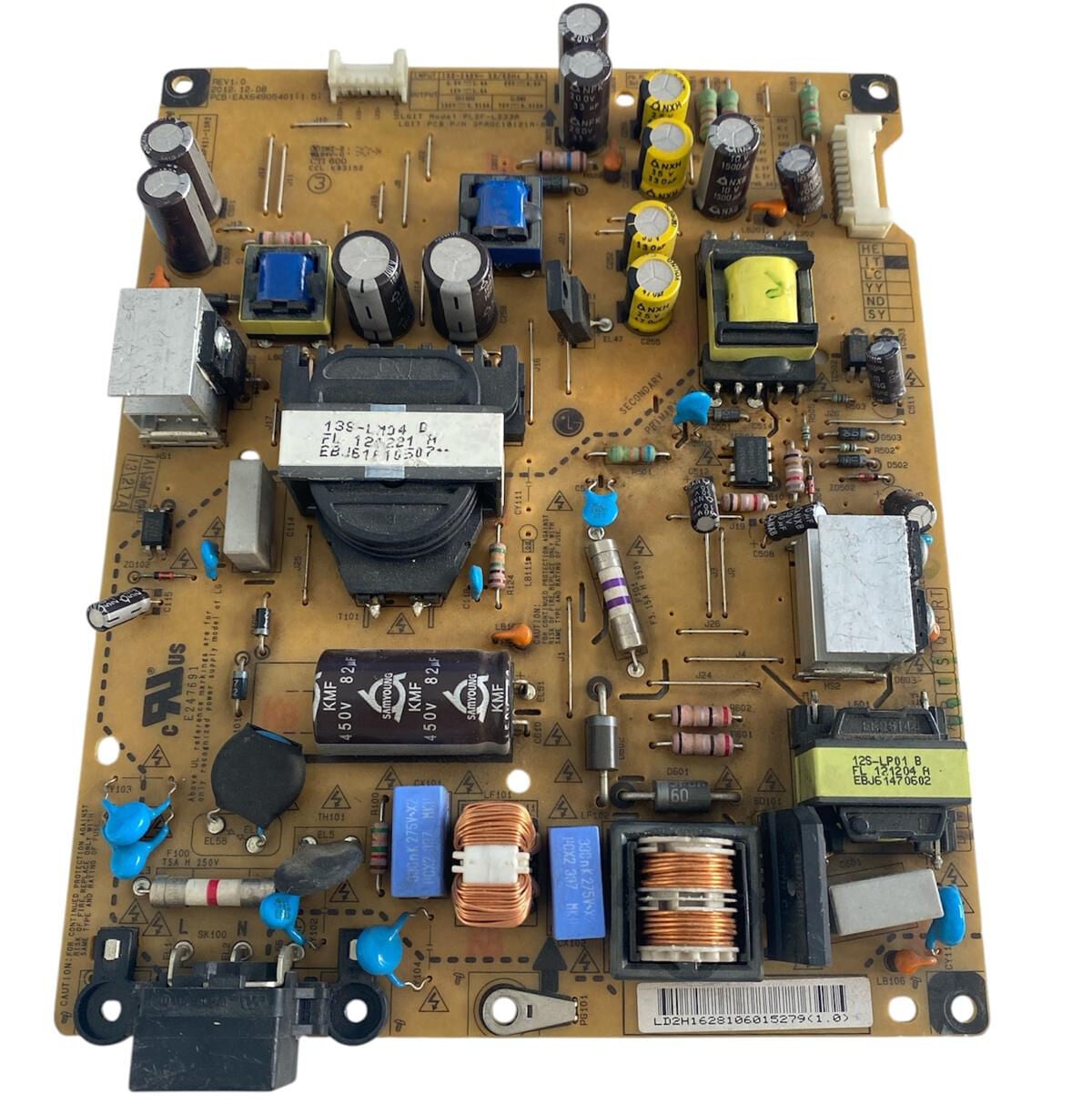 LG 42LA620S TV Güç Besleme Kartı (Power Supply) - EAX64905401 (1.5) EAY62810601 LGP42-13R2 Orijinal