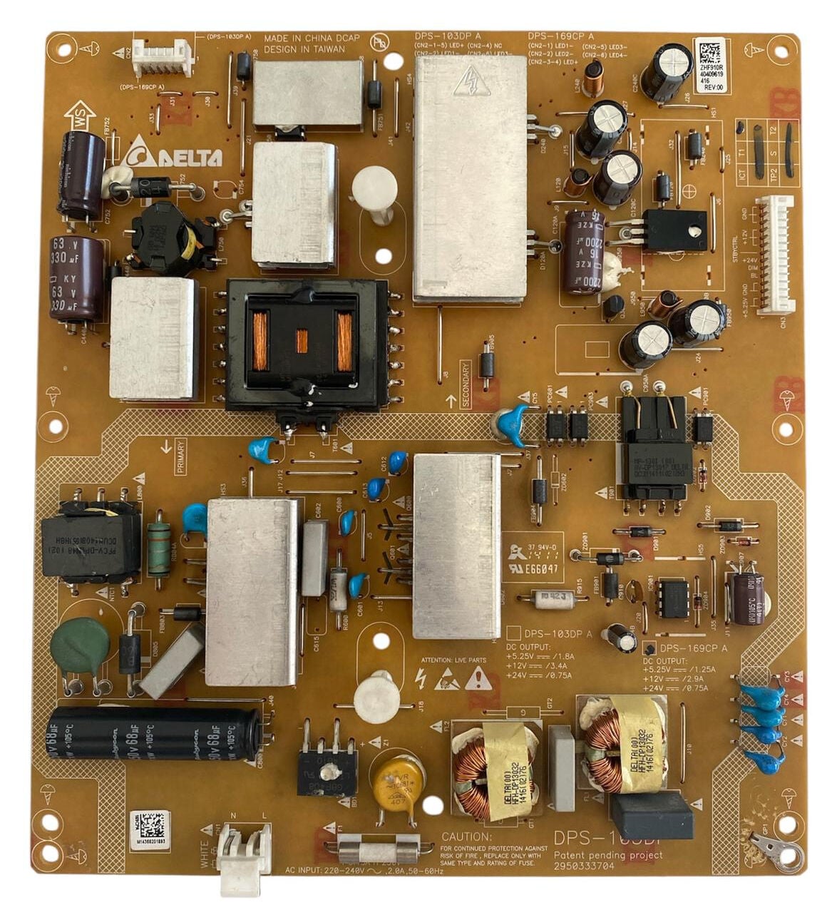 Grundig DPS-103DP A Besleme Kartı Orijinal A48LW8467 Delta TV Power Board