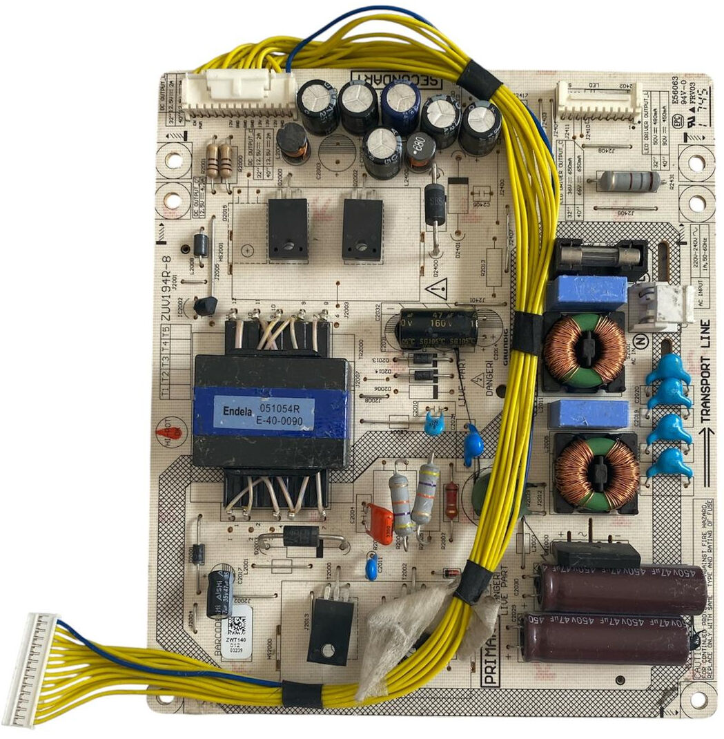 Grundig ZUV194R-8 Besleme Kartı Orijinal Arçelik Beko Kablolu Power Board