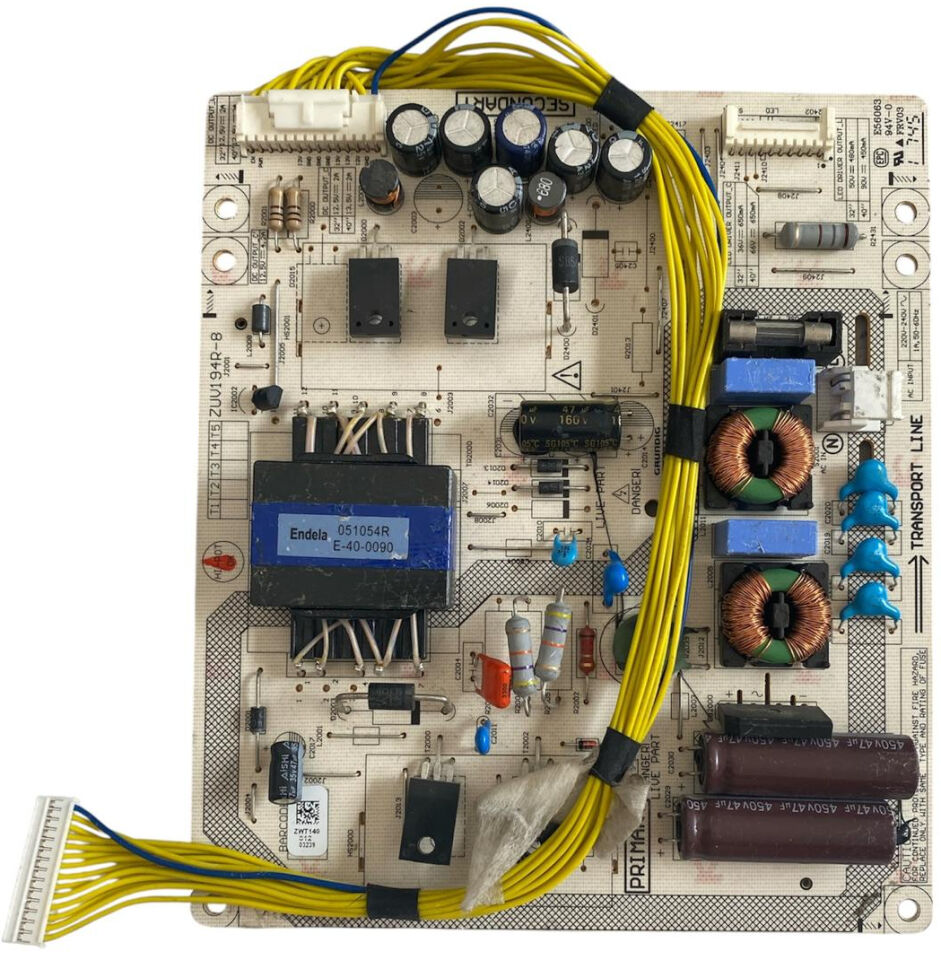Grundig ZUV194R-8 Besleme Kartı Orijinal Arçelik Beko Kablolu Power Board