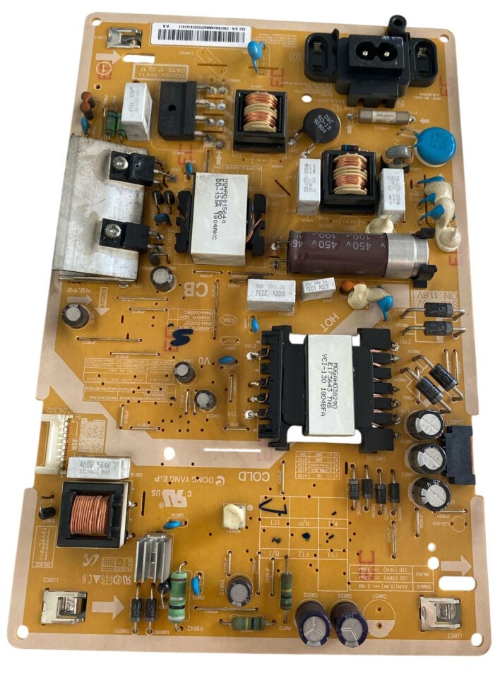 Samsung UE40M5000AU TV Güç Besleme Kartı (Power Supply) - BN44-00852F L48MSFR_MDY Orijinal