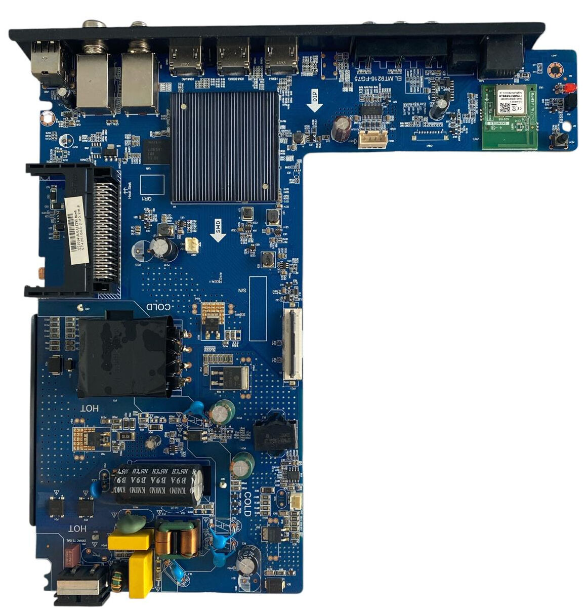 EL.MT9216-FG75 Combo Ana Kart Orijinal Besleme Kartlı Smart 4K TV Board ST4251B05-2