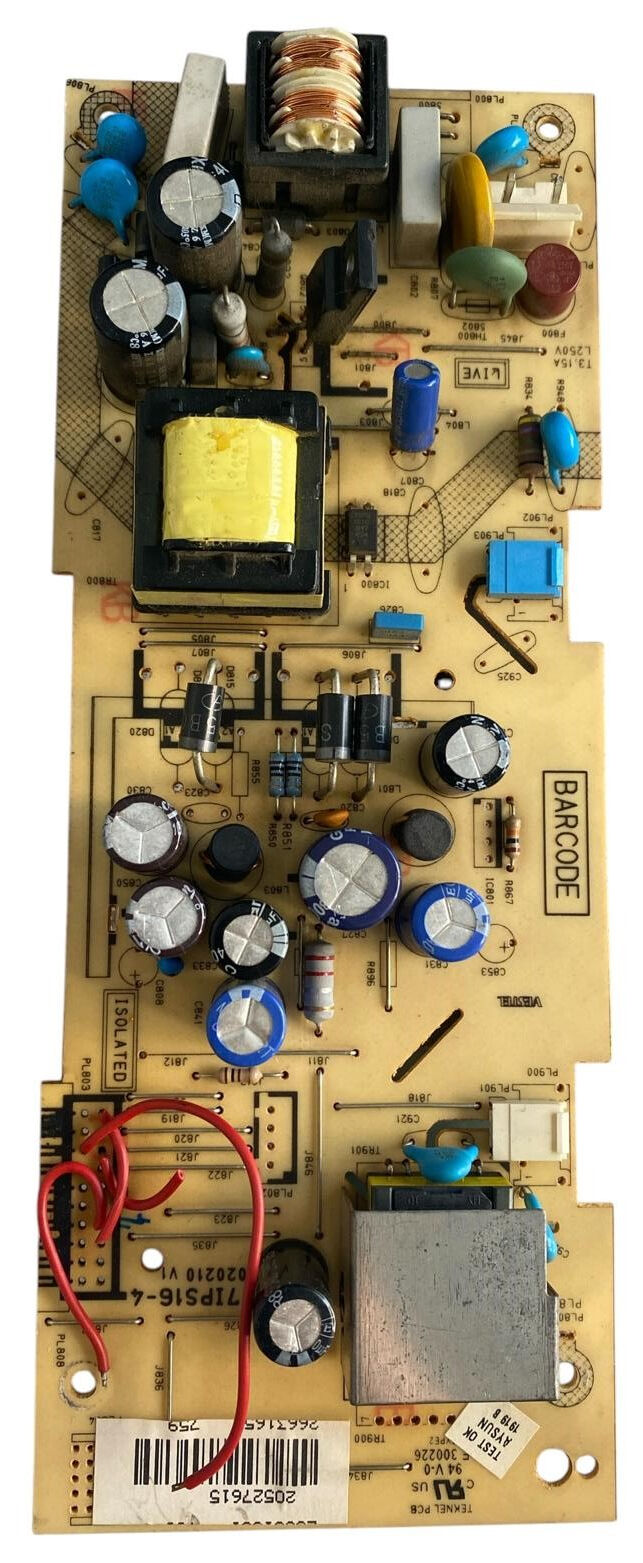 Vestel 17IPS16-4 Besleme Kartı Orijinal 20527615 Regal SEG Telefunken 19 22 26 inç Power Board