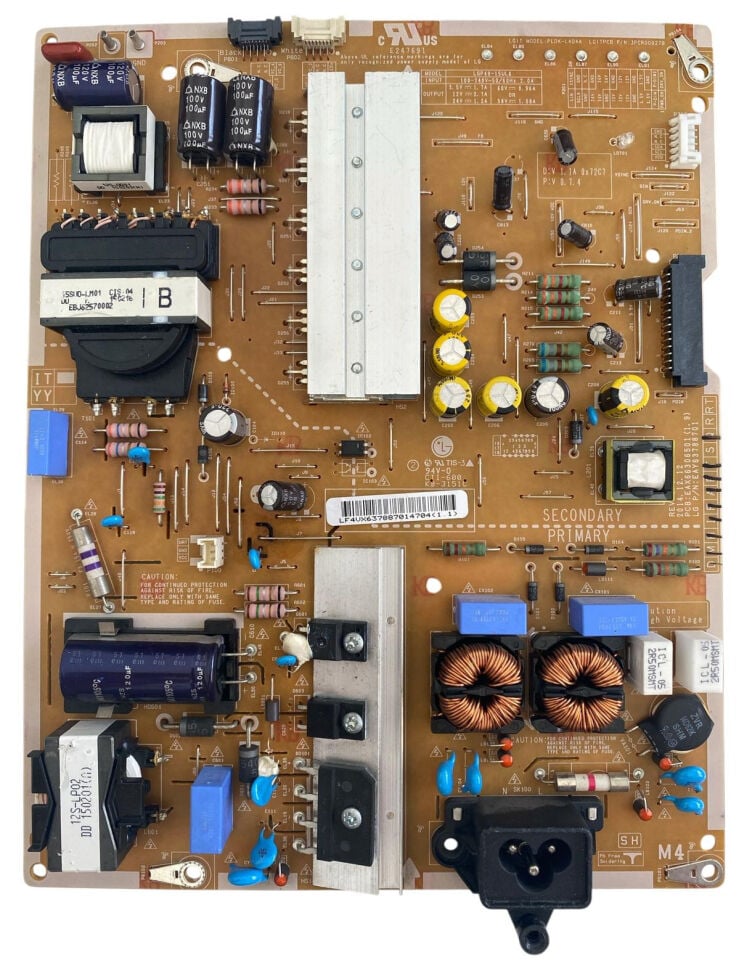 LG EAX66306501 1.9 Besleme Kartı Orijinal EAY63788701 LGP49-15UL6 PLDK-L404A 49 50 inç Power Board