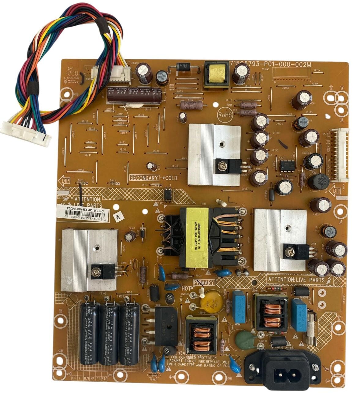 Philips 715G5793-P01-000-002M Besleme Kartı Orijinal CL67XAK6 32PFL3088H 39PFL3088H 32 42 inç Power Board