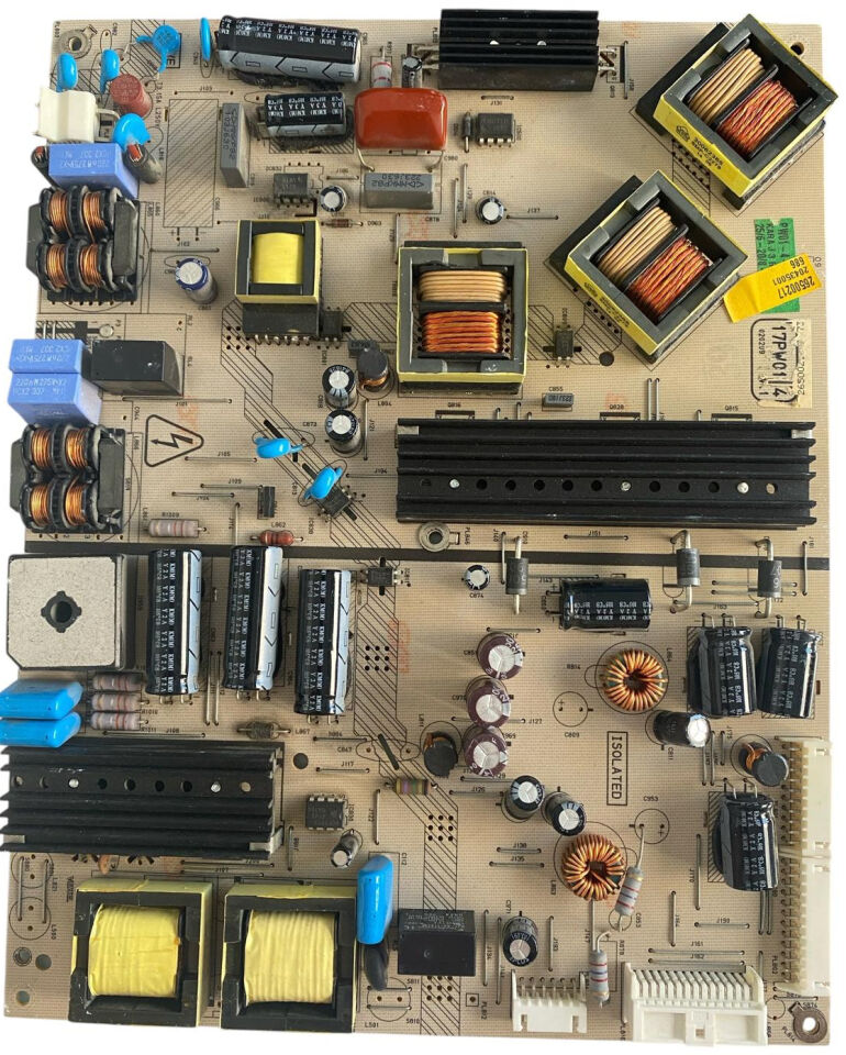 Vestel 17PW01-4 Besleme Kartı Orijinal 20435001 Regal Seg Telefunken 37 40 42 inç Power Board