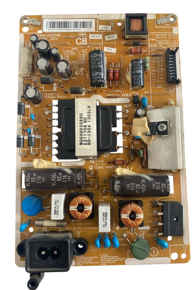 Samsung UE32F4500 TV Güç Besleme Kartı (Power Supply) - BN44-00604B L32S0_DDY Orijinal