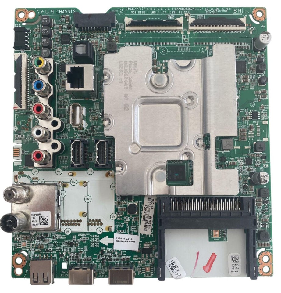 LG 55SM8200 TV Anakart (Mainboard) - EAX68253604(1.0) LJ9 CHASSIS LC550EQY (SM)(A1) Orijinal