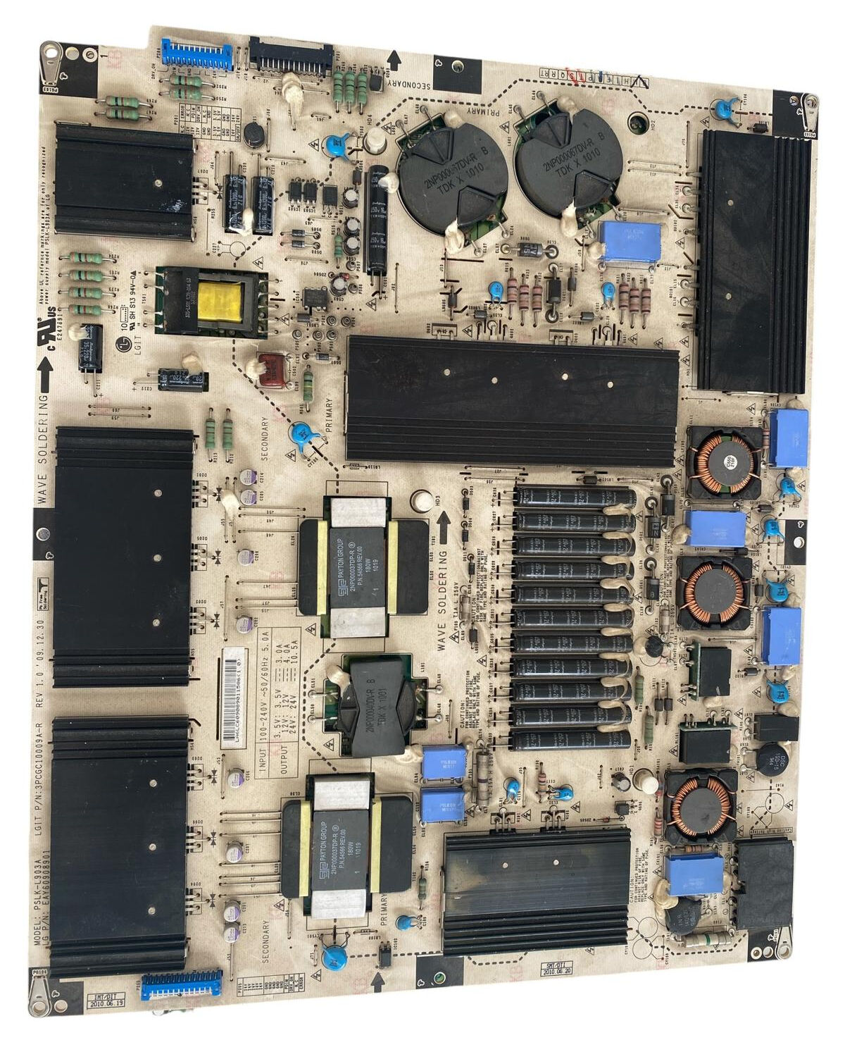 LG EAY60908901 Besleme Kartı Orijinal PSLK-L903A 55LX9500 3PCGC10009A-R Power Board