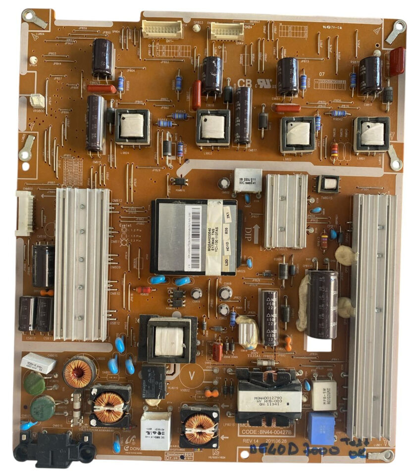 Samsung BN44-00427B Besleme Kartı Orijinal PD46AV1_CSM UE46D7000 UE46D8000 Power Board