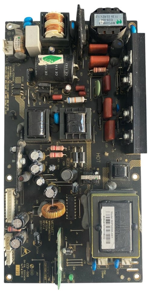 Megmeet MIP320M Besleme Kartı Orijinal MIP320M REV1.4 MIP320M-T1 MIP320M-HK1 Power Board