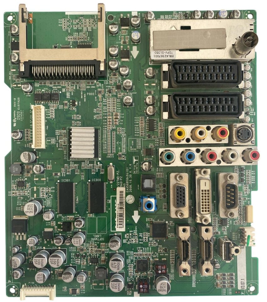 LG EAX56858404 (0) Ana Kart Orijinal LG EBU60682074 EBL42367001 V3.07.1 Main Board
