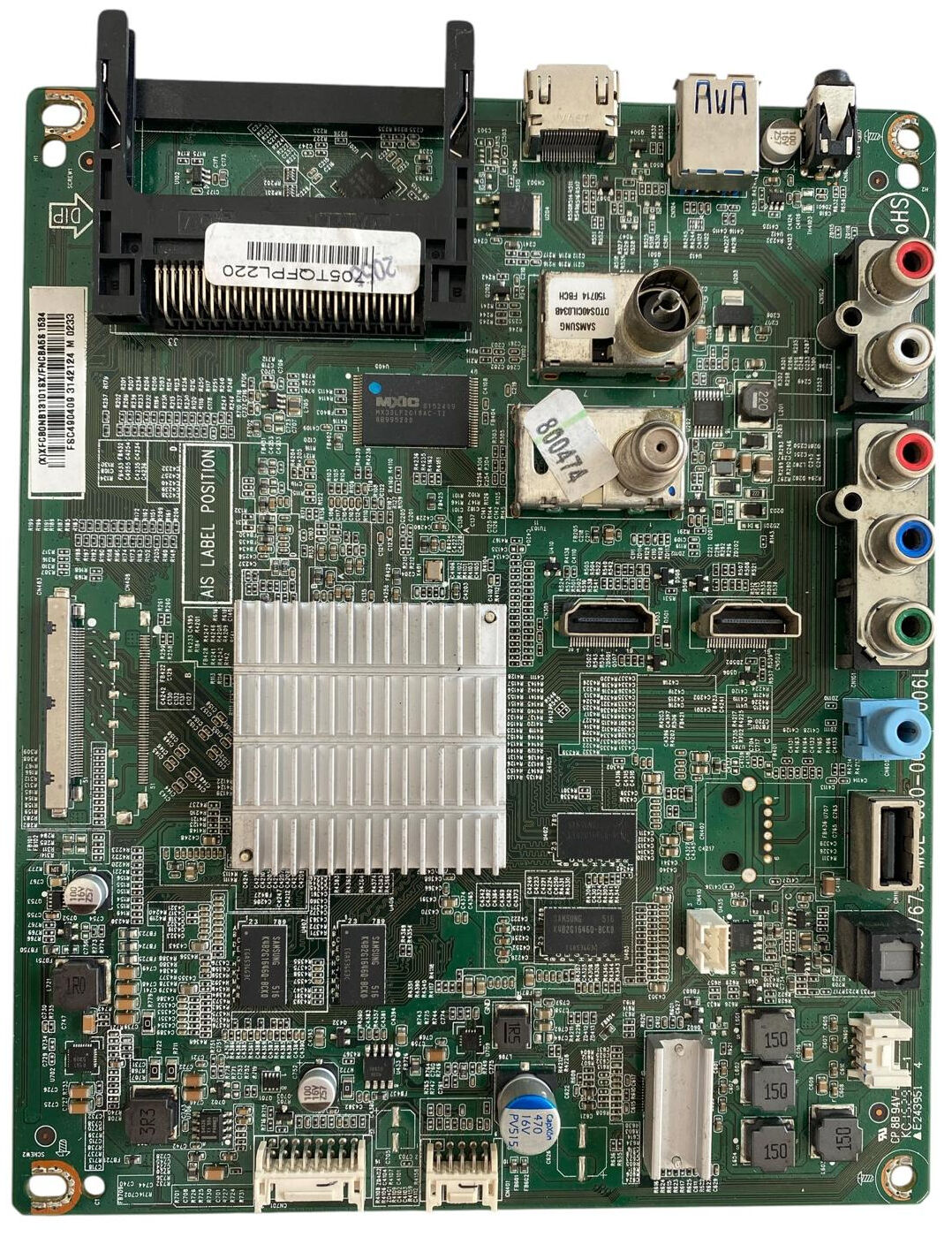 Philips 715G7673-M03-000-005K Ana Kart Orijinal (X)XFCB0NB131018X DTOS40CIL34B Main Board