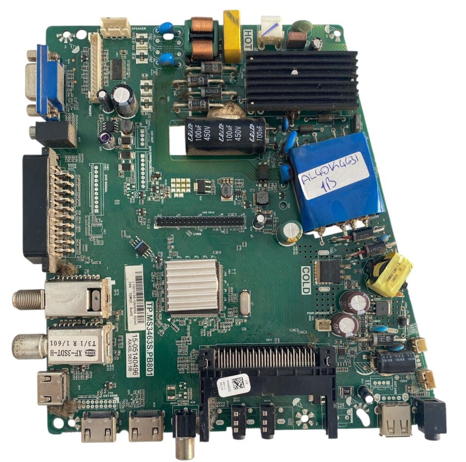 Altus AL40K4631 1B Ana Kart Besleme Kombine Orijinal TP.MS3463S.PB801 15-05140496 Main Board