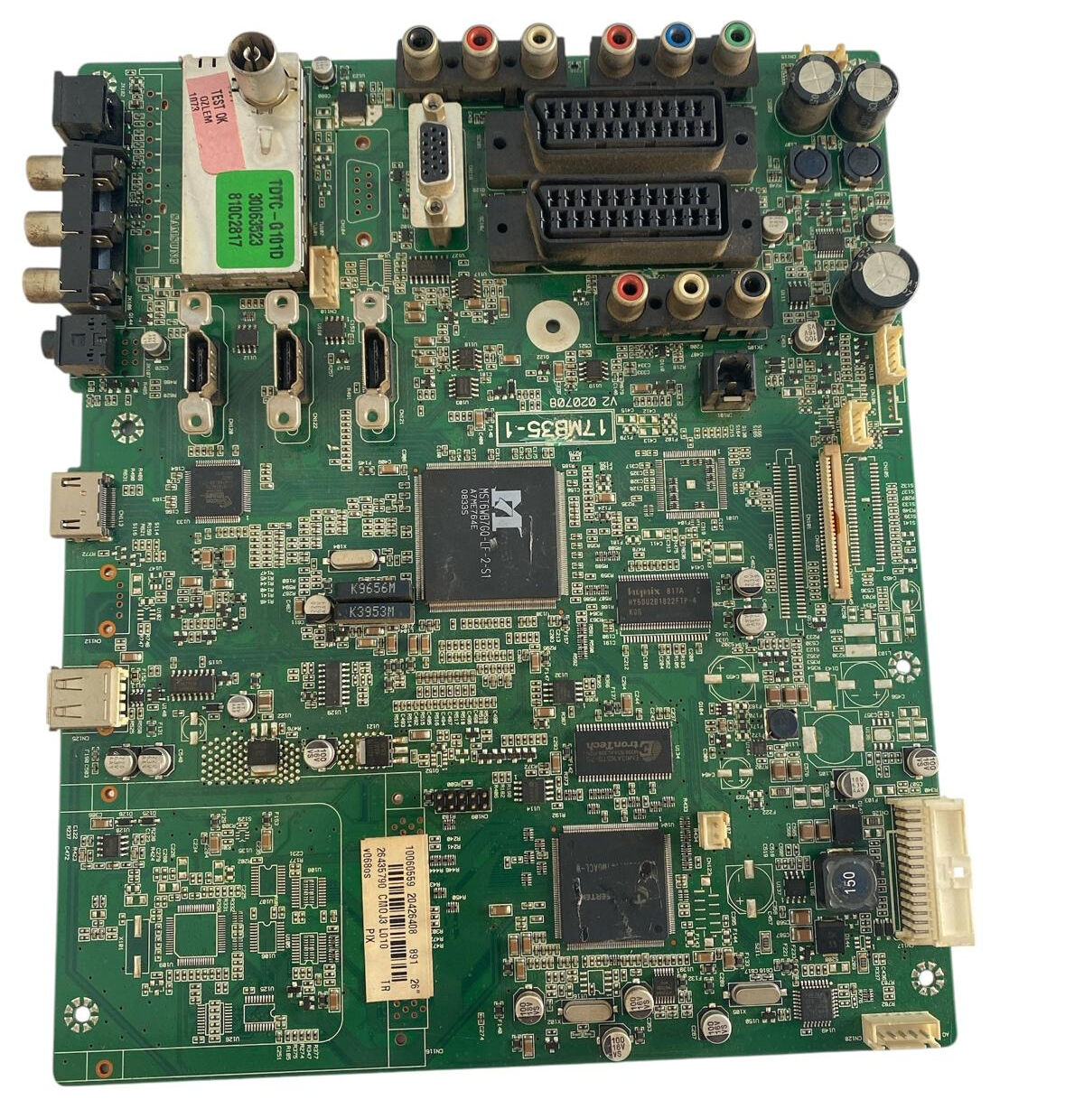Vestel 17MB35-1 Ana Kart Orijinal 10060559 20426408 MST6W8760-LF-F2-S1 Main Board