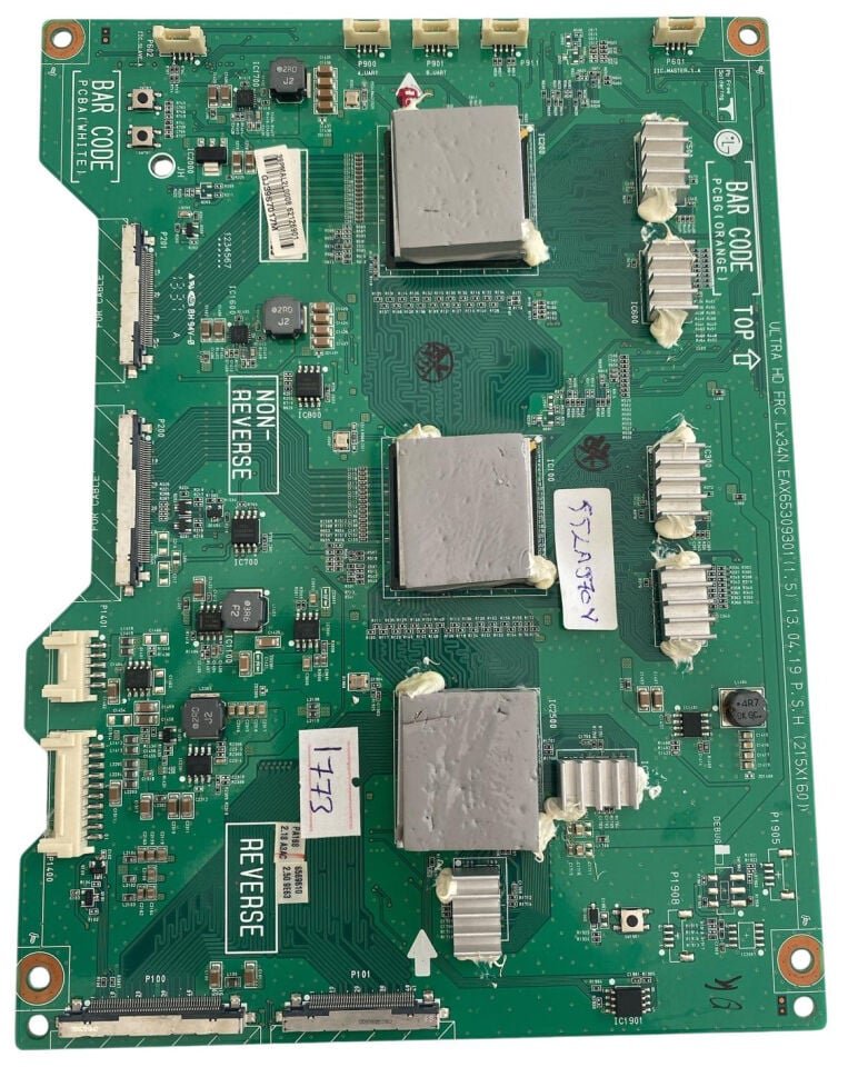 LG 55LA970V T-Con Kartı Orijinal EAX65309301(1.5) Ultra HD FRC Lx34N 4K Board GJ35870177M
