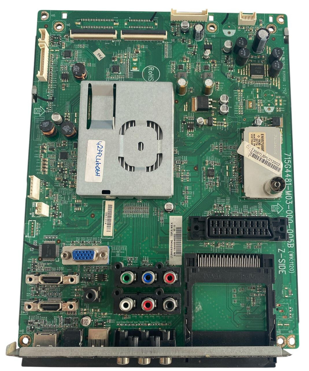 Philips 42PFL4606H/12 Ana Kart Orijinal 715G4481-M03-000-005X TPM7.1E LA Main Board