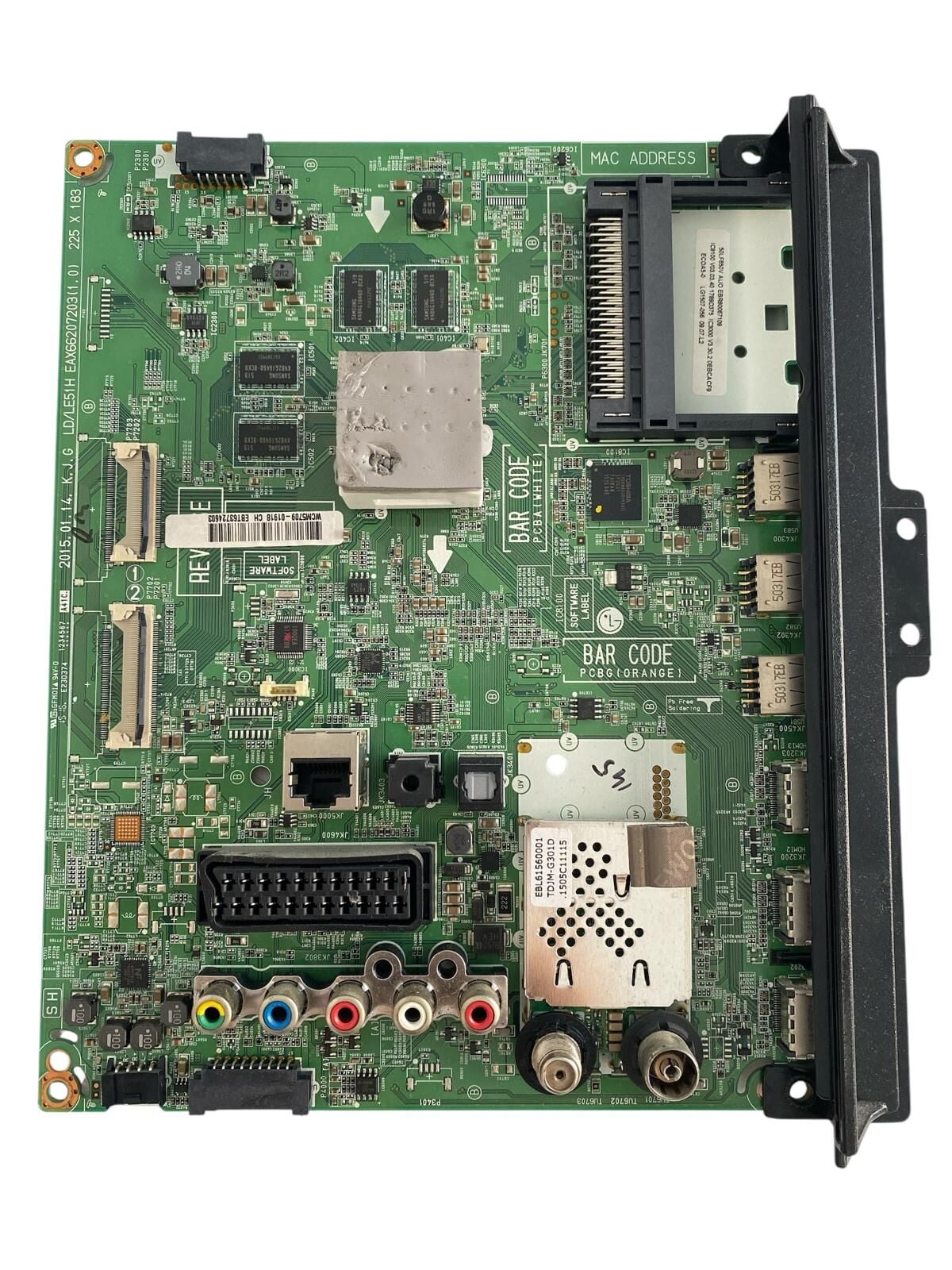 LG 50'' Full HD Smart webOS 3D LED TV Ana Kart (Main Board) - EAX66207203(1.0) 50LF650V (EBR80067108) Orijinal