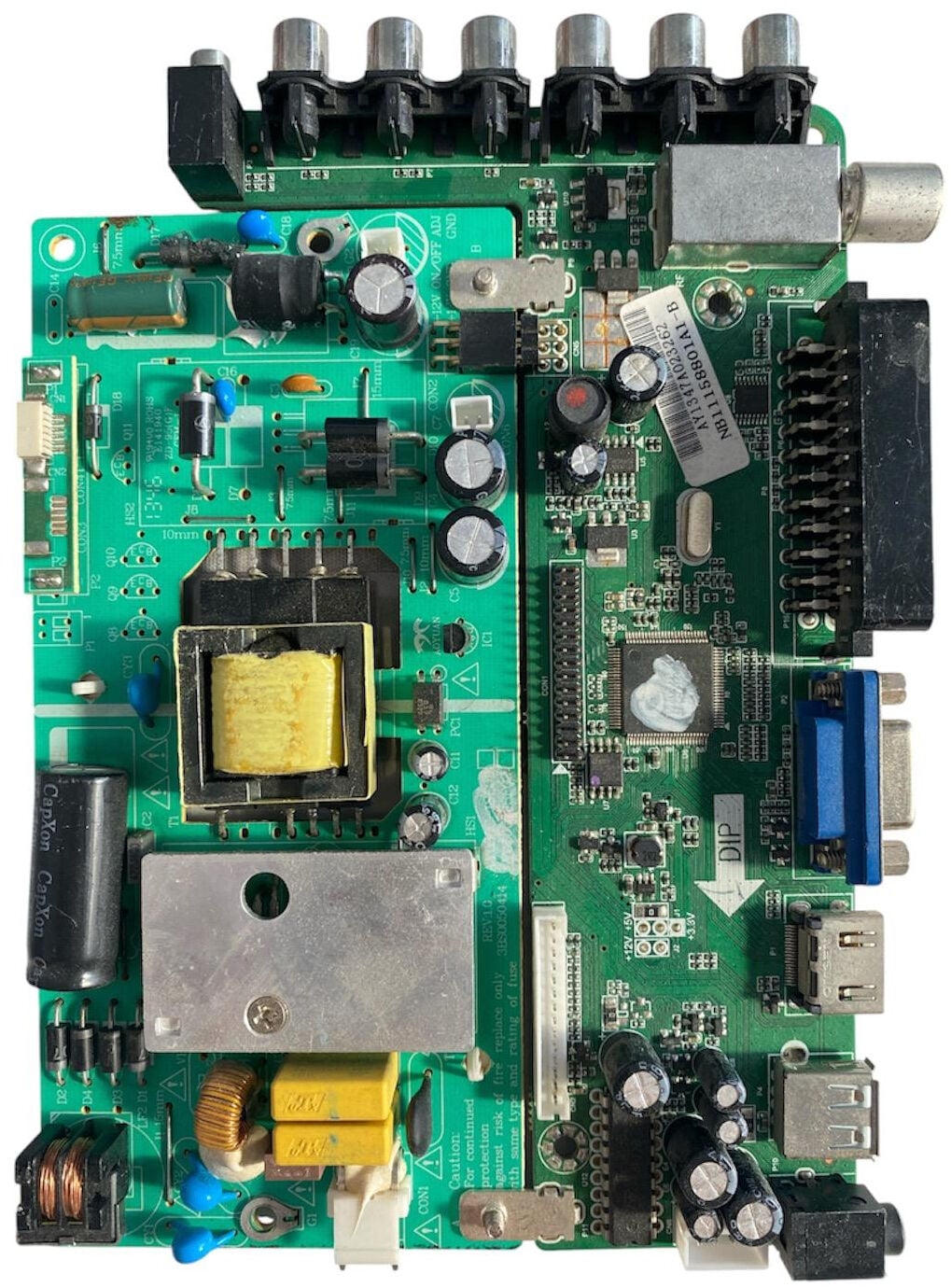Yumatu Axen Awox Combo TV Ana Kart Besleme Kartı AY1347A023262 3BS0050414