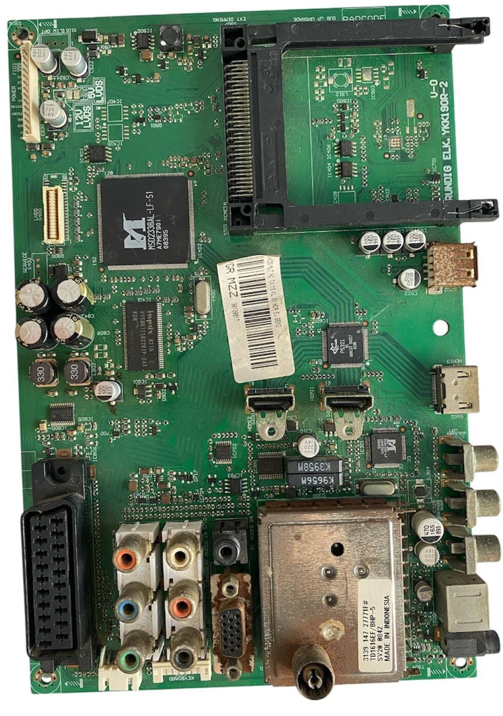 Grundig YKK190R-2 LCD TV Ana Kart Orijinal GR MZZ 90100817 Main Board
