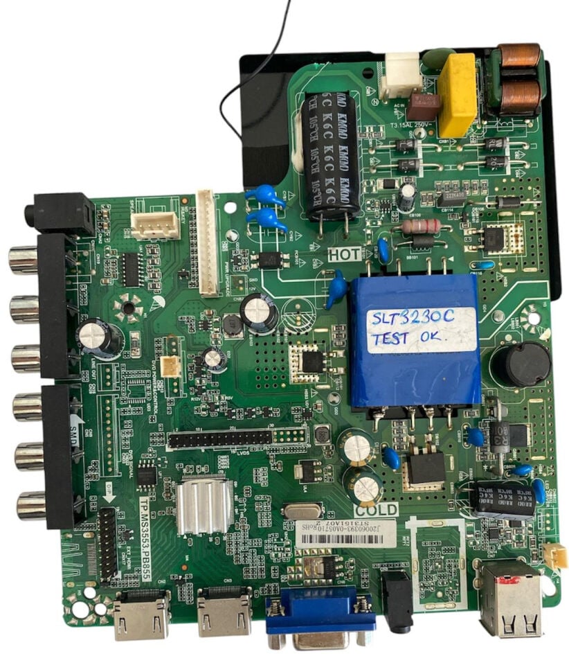 Universal 32'' LED TV Combo Kart Orijinal TP.MS3553.PB855 SLT3230C Main Board