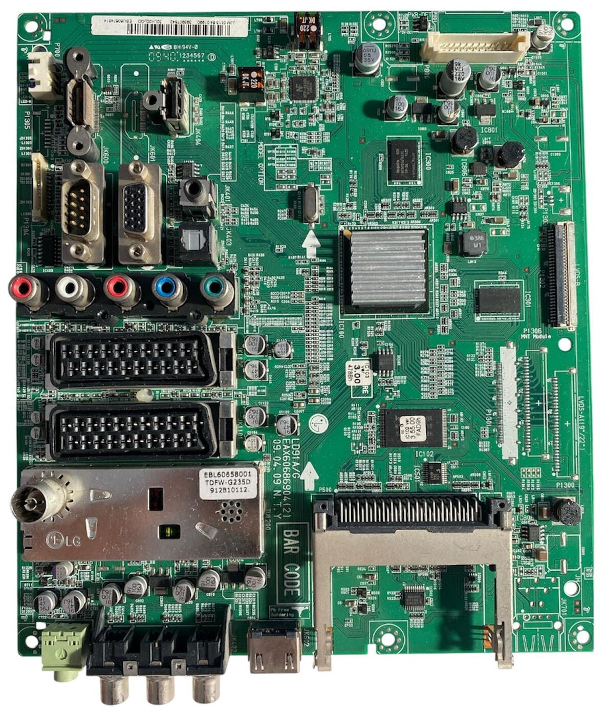 LG 32LH2000 Ana Kart Orijinal EAX60686904(2) LD91A/G Main Board
