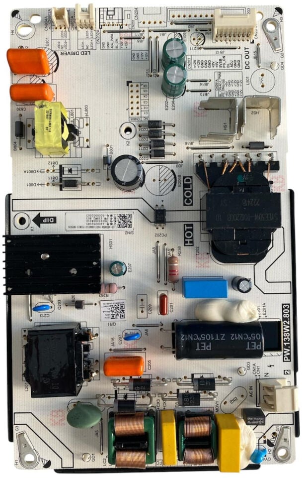 Axen AX50LEDH6886 Besleme Kartı Orijinal PW.138W2.803 Power Board