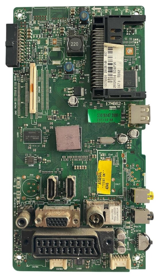 Vestel 17MB62-1 Ana Kart Orijinal 26828994 MB62 Main Board