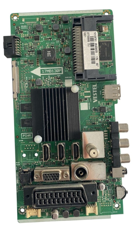 Vestel / Regal / Seg 55'' 4K Smart UHD LED TV Ana Kart (Main Board) - 17MB130P 55UB6300 23405823 Orijinal